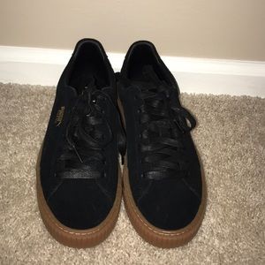 Puma Suede Platforms - WOMENS 7.5